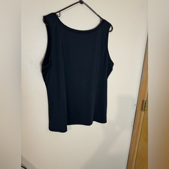 Ashley Stewart Black Top Size 18/20 - Picture 2 of 3